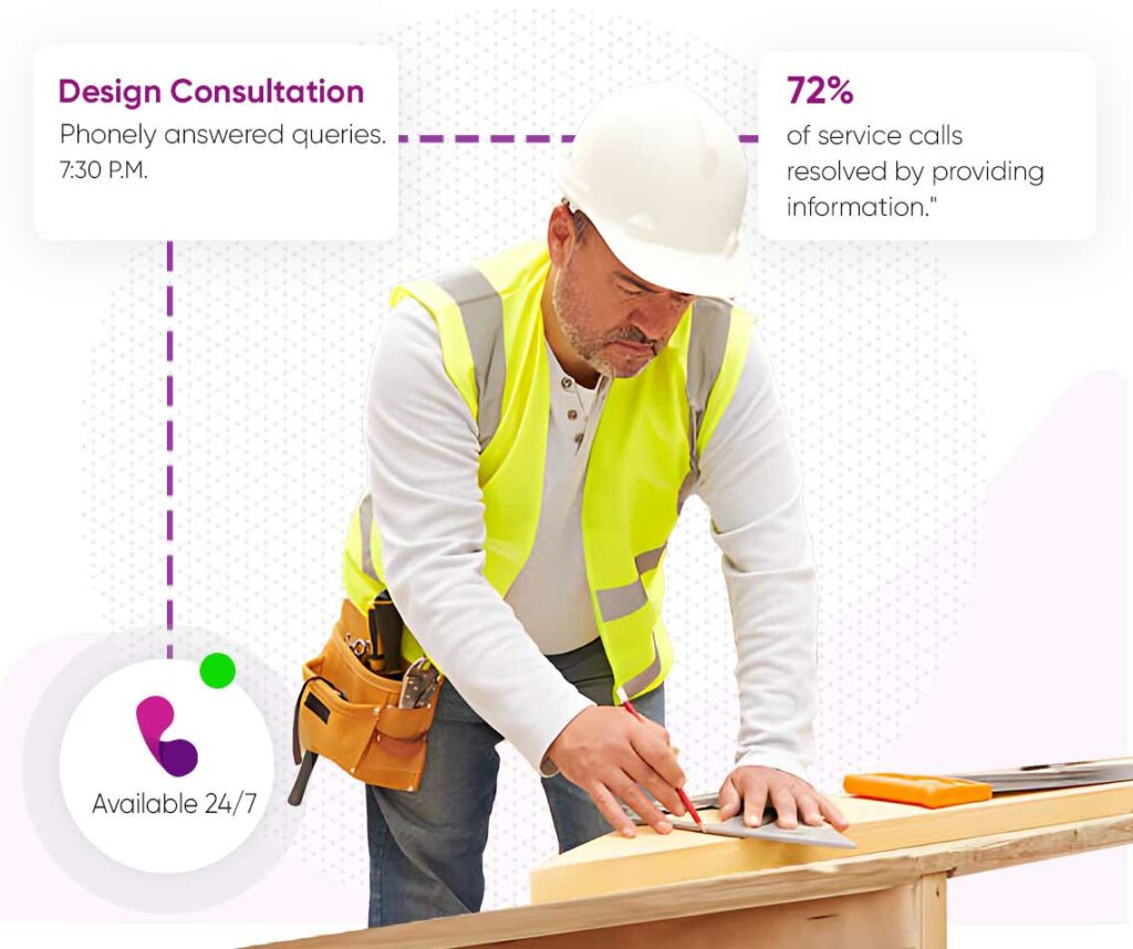 Ai service statics of carpenter