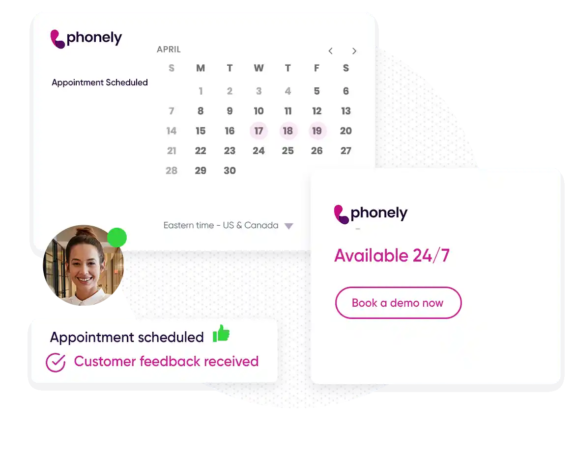 appointment scheduling with phonely