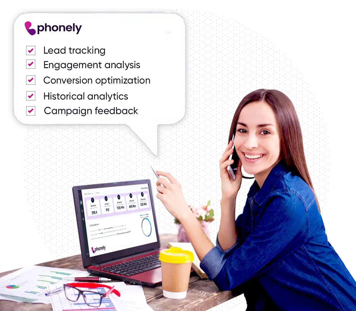 PHONELY FOR MARKETING FIRMS enhanced outcome