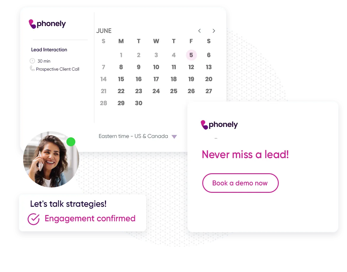 Enhanced client engagement with Phonely AI
