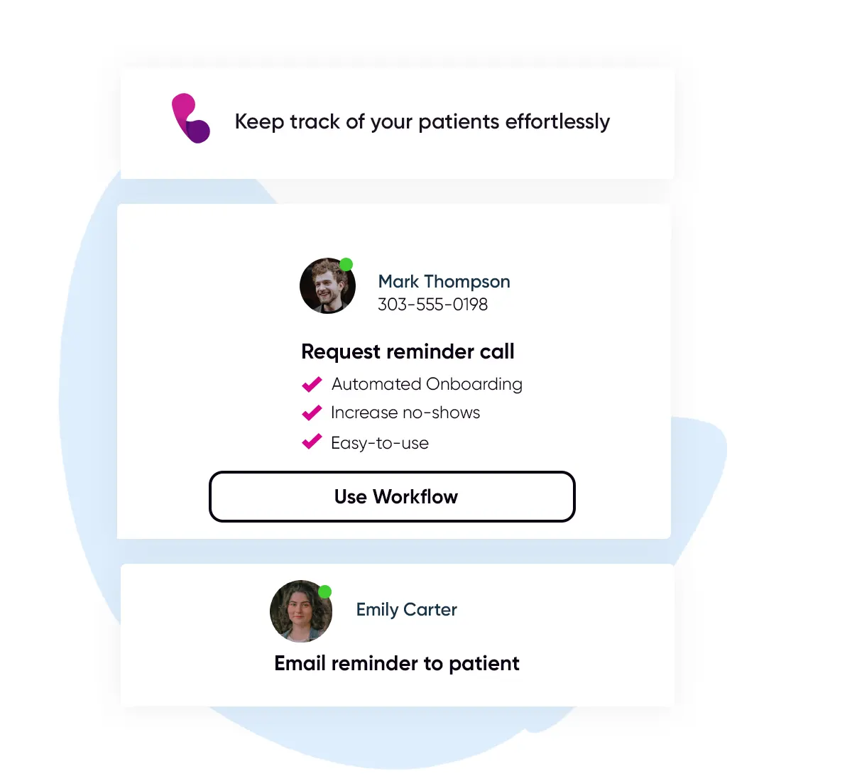 AI dashboard for dental call tracking and metrics